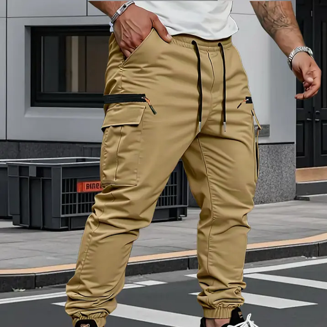 Lothar | Legere Cargohose mit Stretchbund