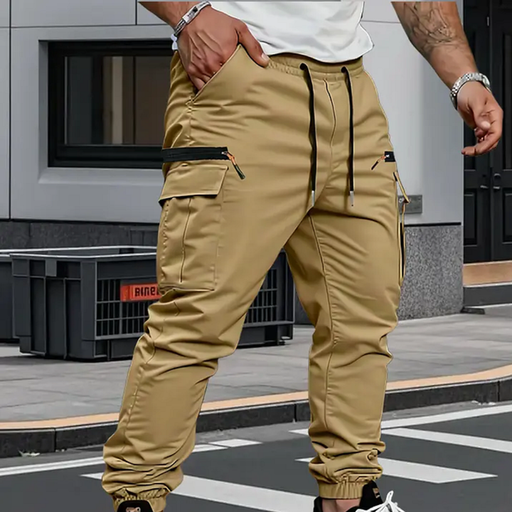 Lothar | Legere Cargohose mit Stretchbund