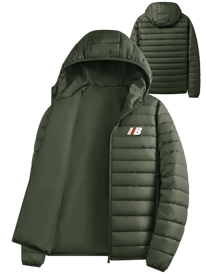 Gerrit | Wärmende Steppjacke mit Kapuze