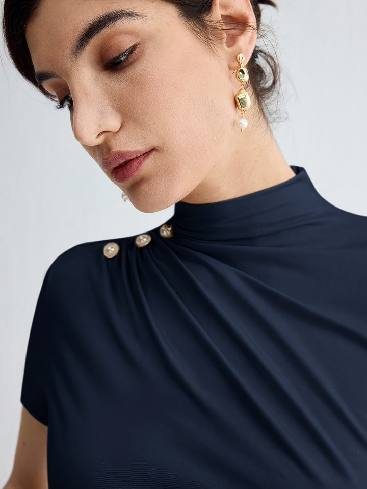 Annelie | Elegantes Kurzarm-Top