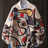 Reinhard | Kunstvoller Rundhals-Pullover