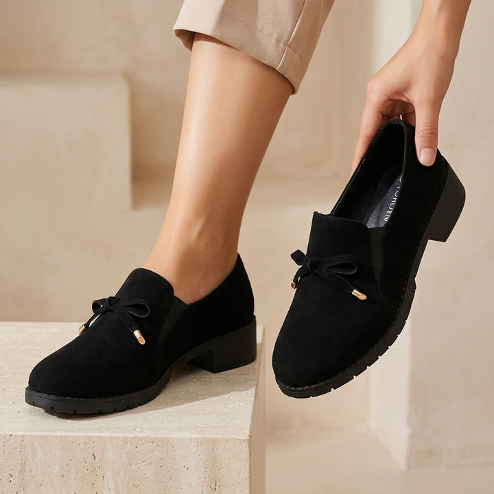 Gerlinde | Elegante Schleifen-Loafer