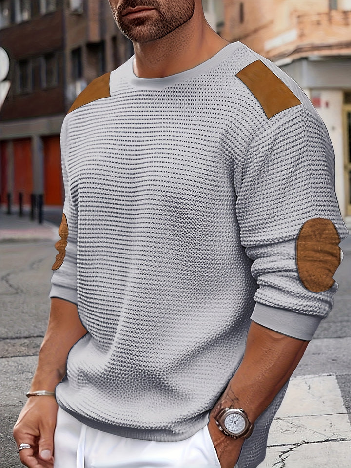 Gotthard | Strukturierter Freizeit-Pullover