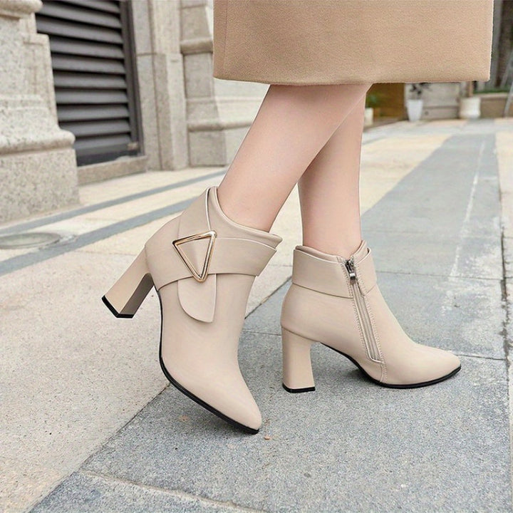 Inge | Elegante Stiefeletten mit Blockabsatz
