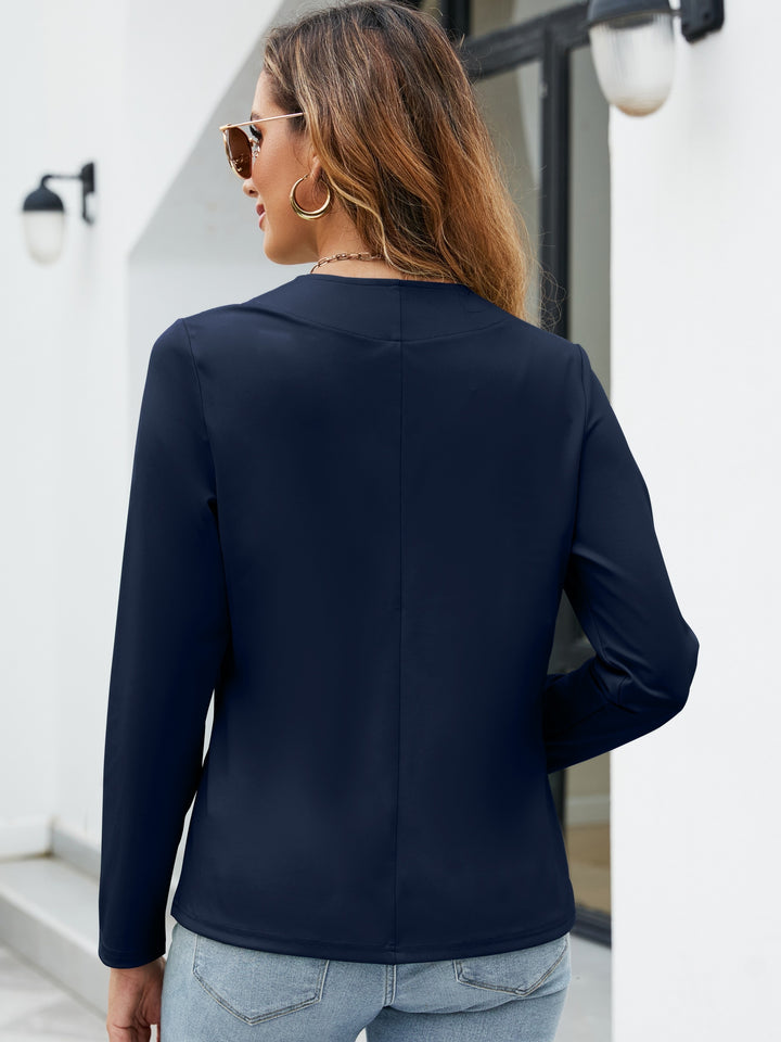 Iris | Elegante Offene Strickjacke