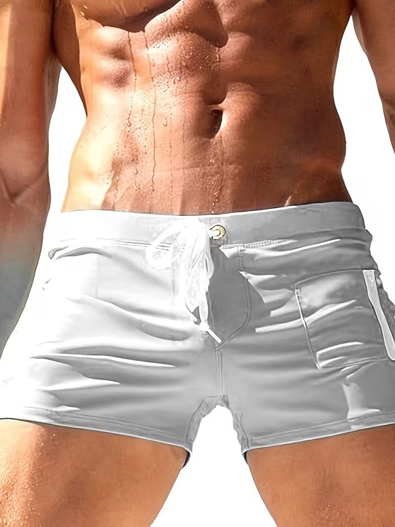 Joachim | Sportliche Badehose mit Tunnelzug