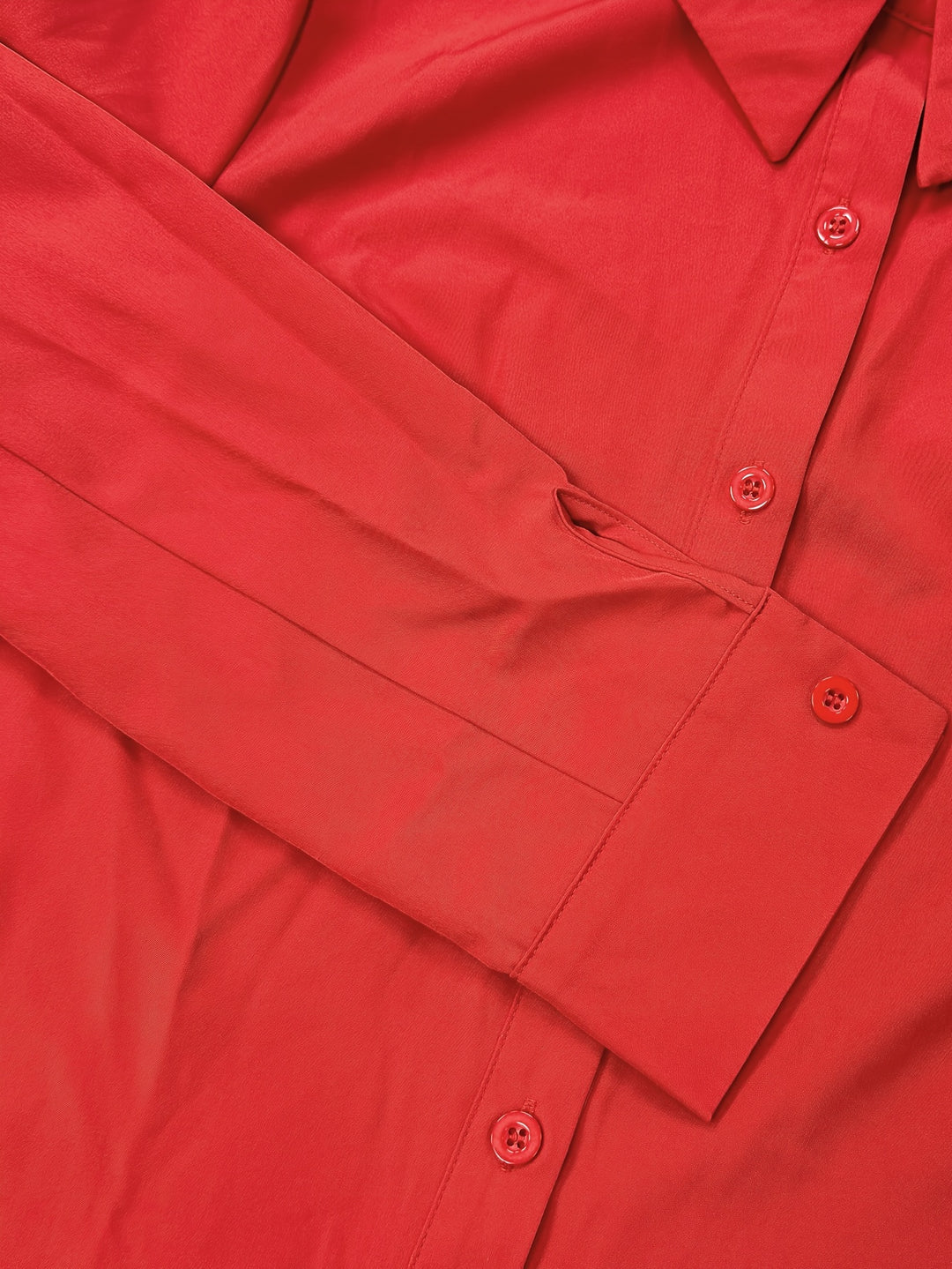 Almut | Elegante Longbluse mit Seitenschlitz