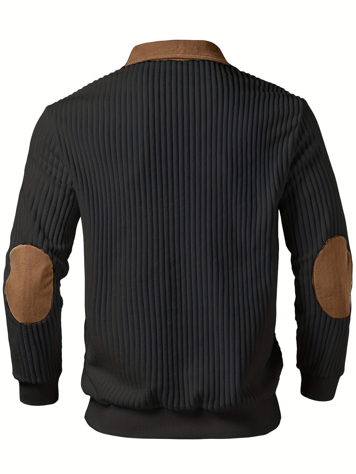 Uwe | Sportlich-eleganter Troyer-Pullover
