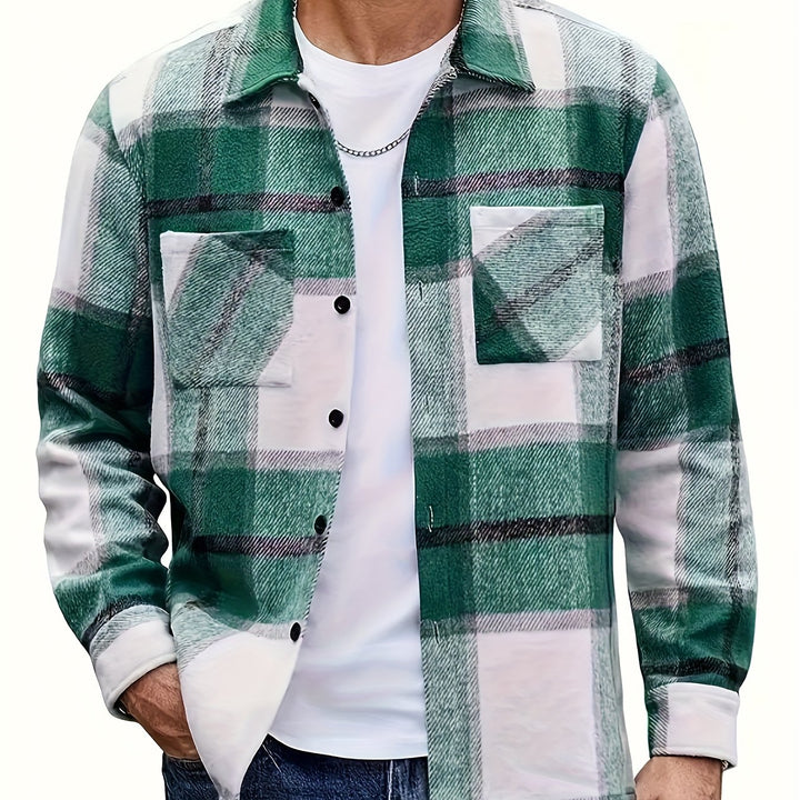 Reinald | Karierte Hemdjacke