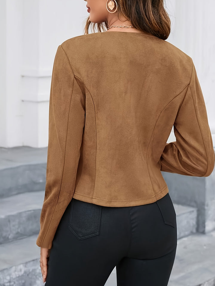 Martina | Figurbetonte Kurzjacke mit Reißverschluss