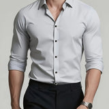 Adrian | Elegantes Langarm-Hemd