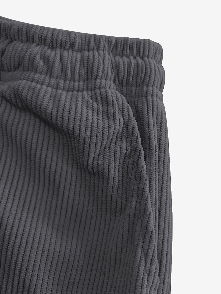 Ernst | Lässige Straight-Leg Hose mit Kordelzug
