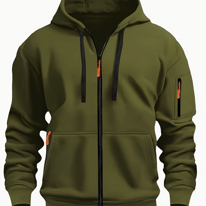 Hagen | Sportliche Kapuzenjacke mit Reißverschluss