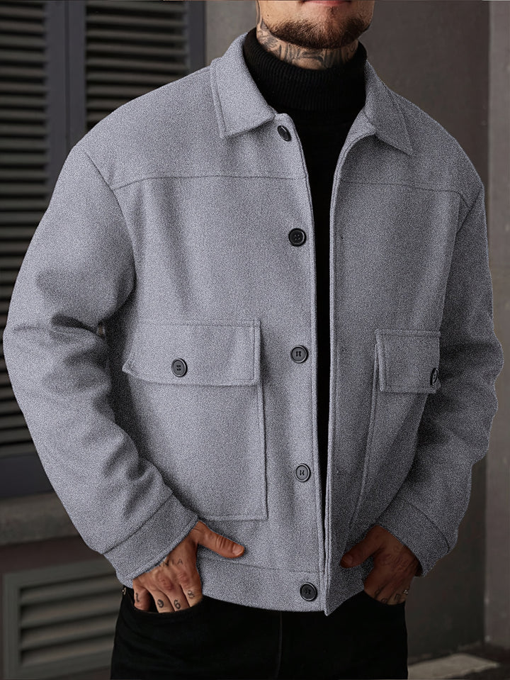 Christoph | Vielseitige Herrenjacke im Hemdstil