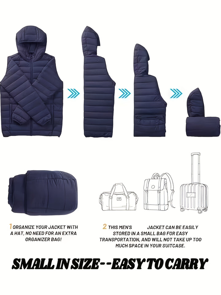 Gerrit | Wärmende Steppjacke mit Kapuze
