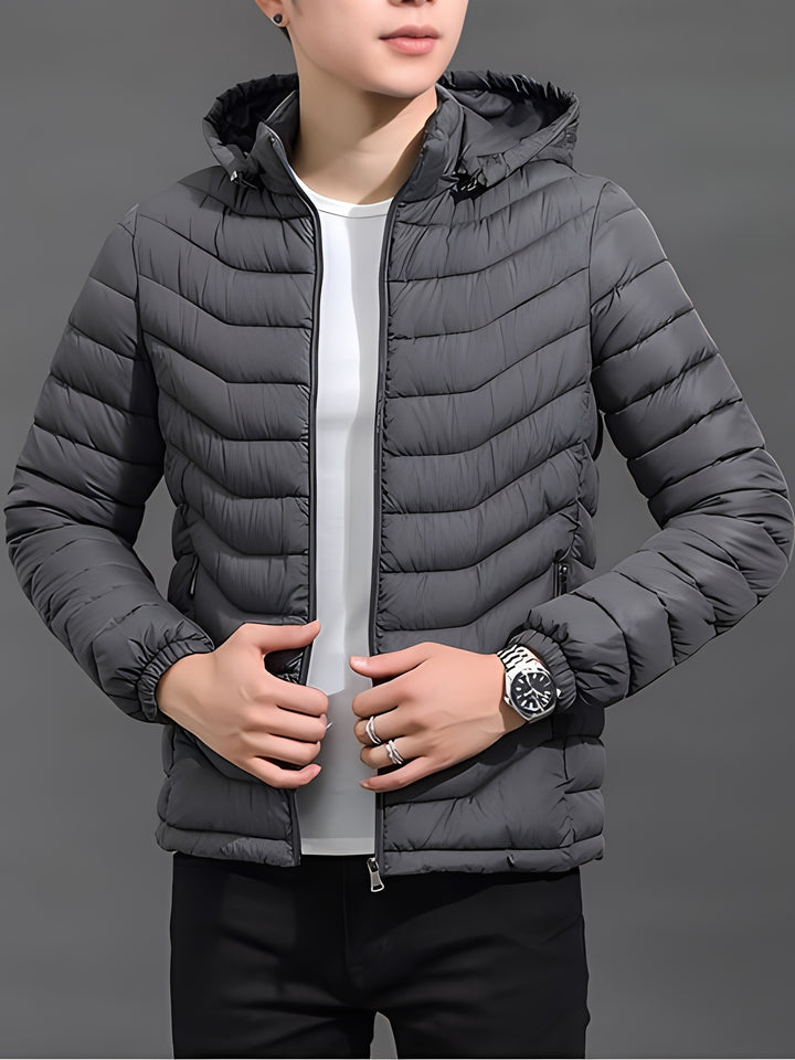 Hermann | Wärmende Steppjacke mit Kapuze