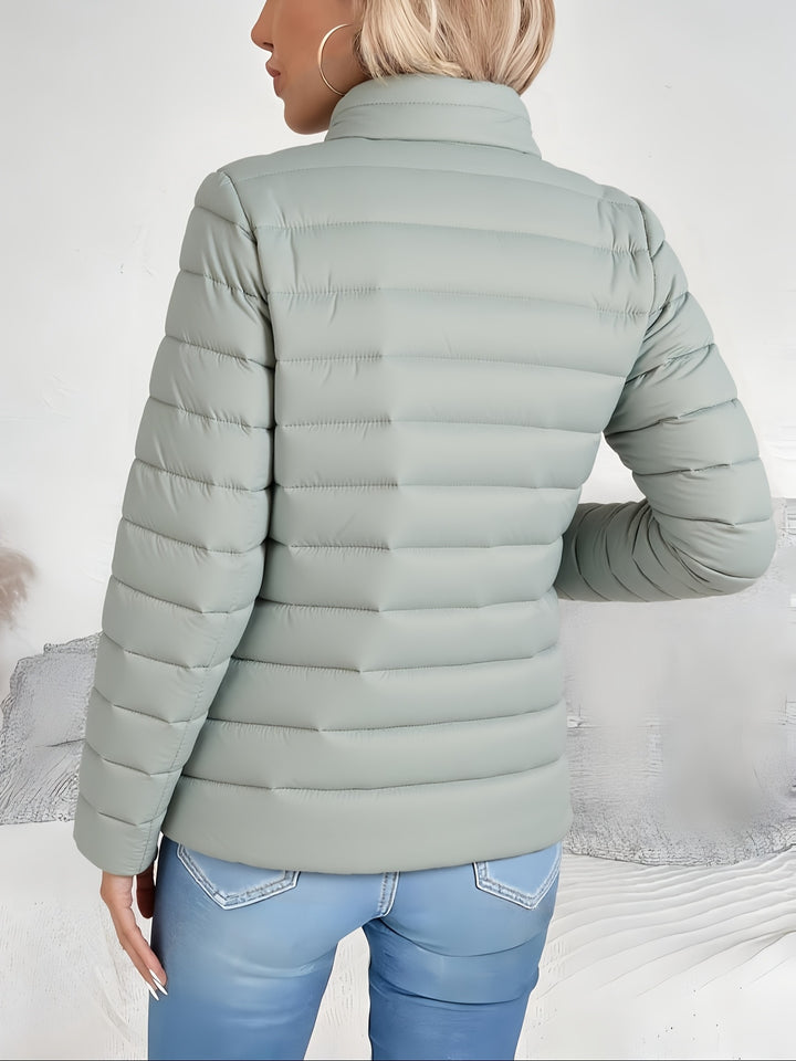 Melanie | Leichte Steppjacke mit Stehkragen