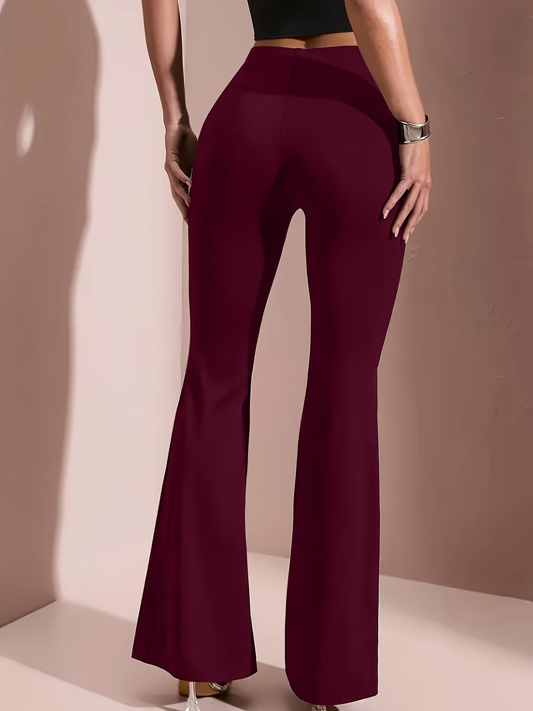 Nadine | Elegante Schlaghose mit hoher Taille