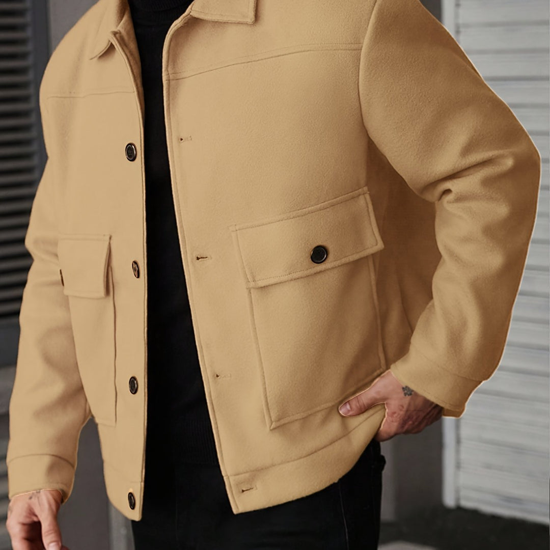 Christoph | Vielseitige Herrenjacke im Hemdstil
