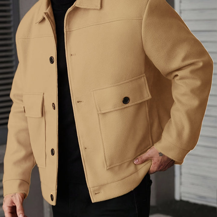 Christoph | Vielseitige Herrenjacke im Hemdstil