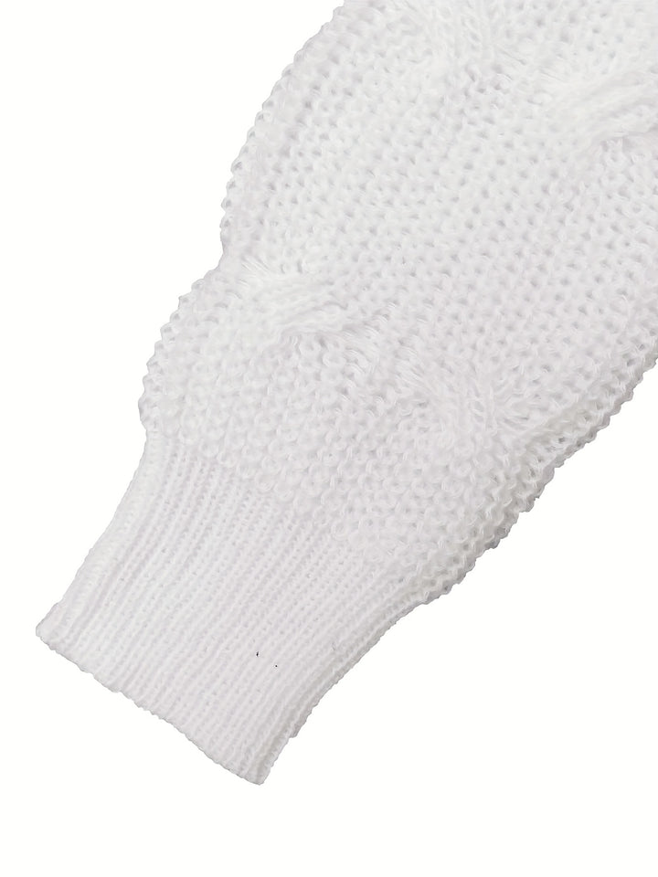 Editha | Zarte Schleifen-Strickjacke