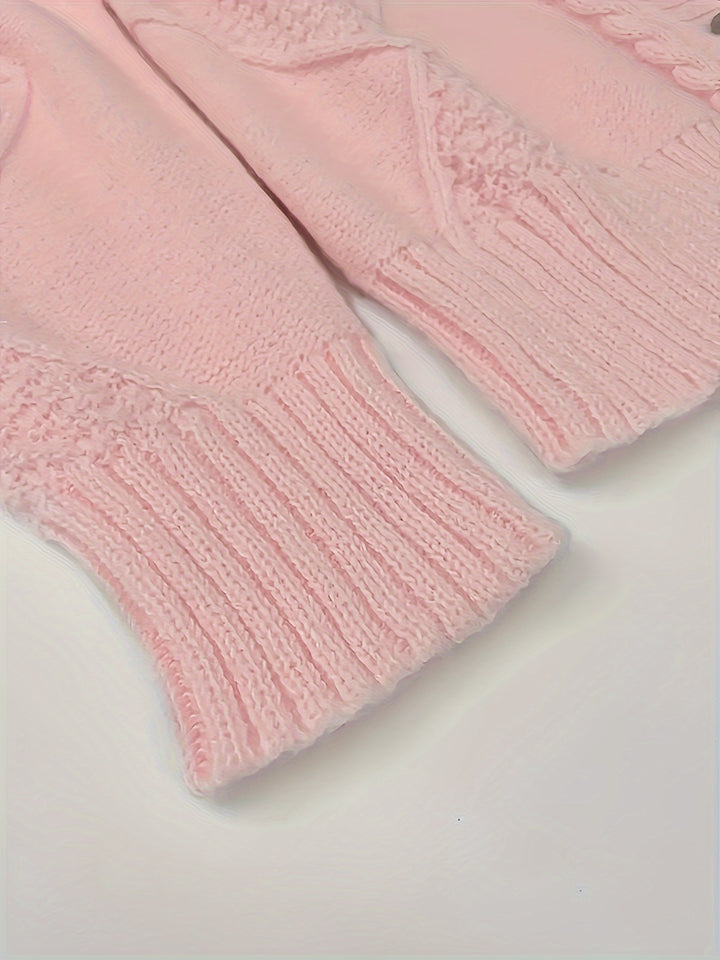 Wiltrud | Kuschelweiche Grobstrick-Strickjacke