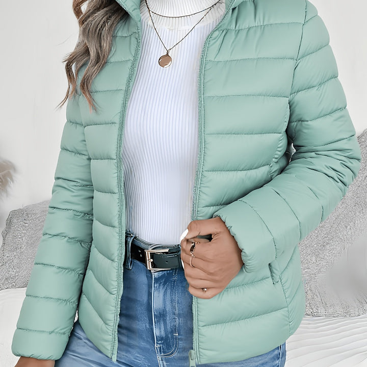 Melanie | Leichte Steppjacke mit Stehkragen