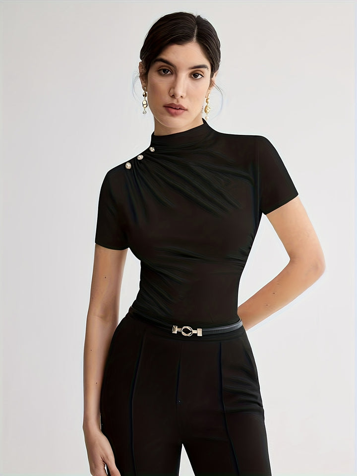 Annelie | Elegantes Kurzarm-Top