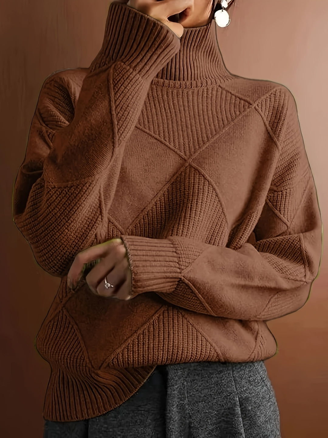 Beatrice | Kuscheliger Rollkragenpullover
