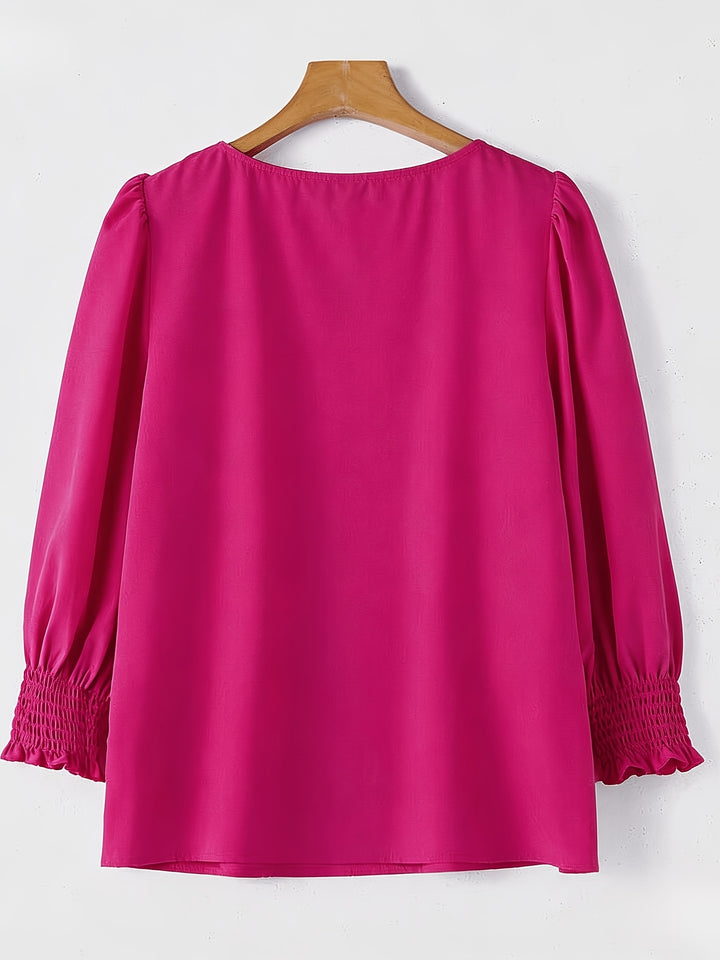 Adelina | Elegante Ballonarm-Bluse