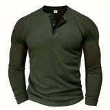 Manuel | Sportlich-eleganter Henley-Pullover