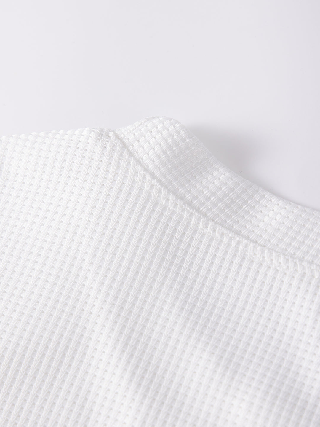 Kai | Strukturiertes Langarmshirt mit Waffelmuster