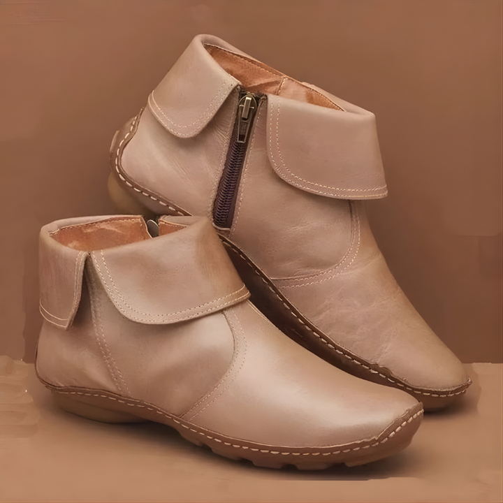 Adelheid | Komfortable Stiefeletten mit Reißverschluss
