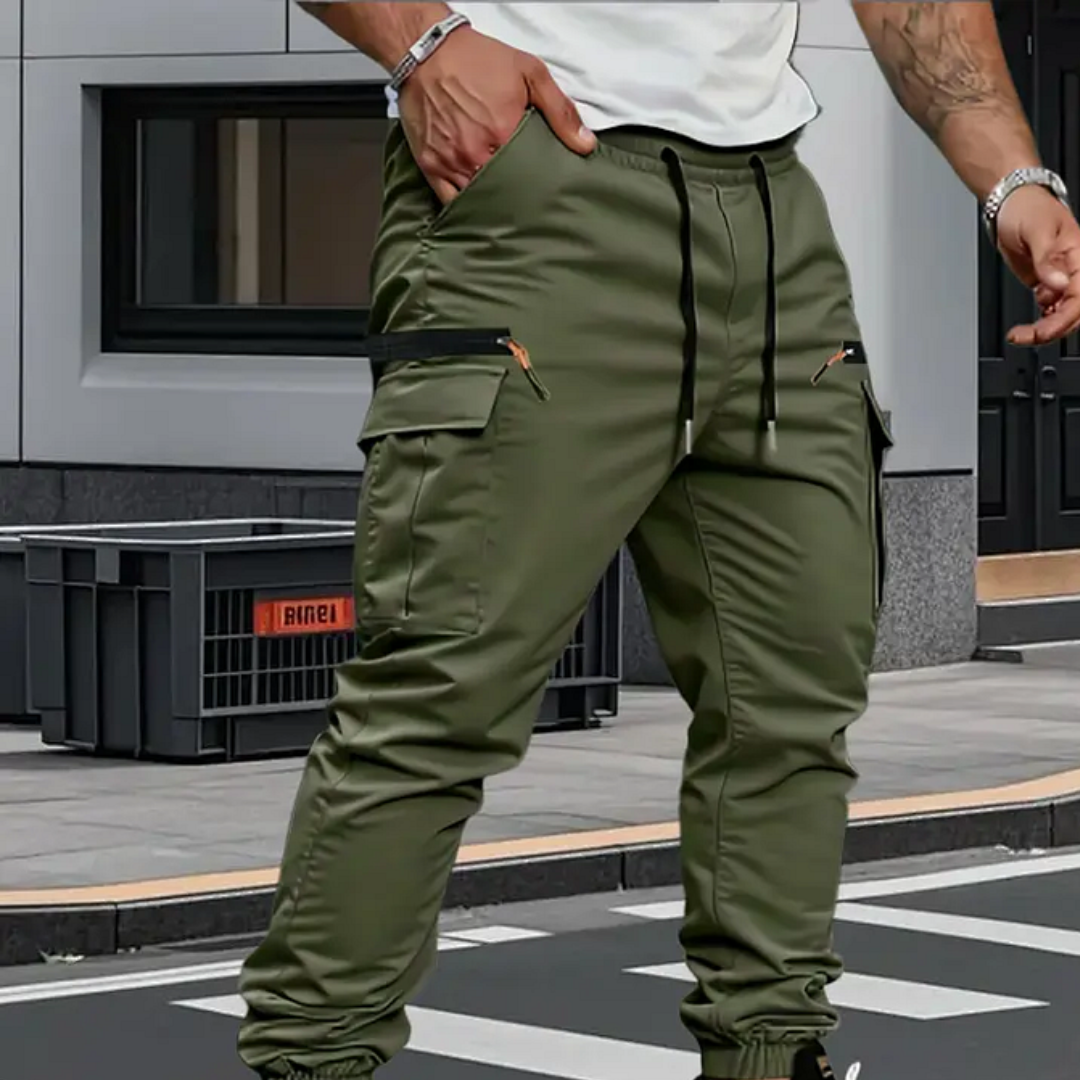 Lothar | Legere Cargohose mit Stretchbund