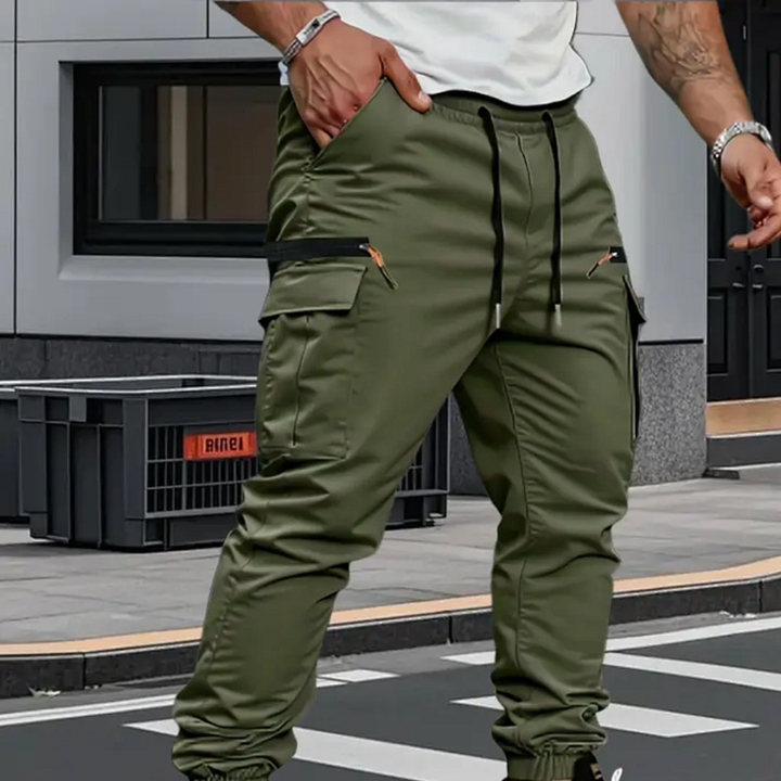 Lothar | Legere Cargohose mit Stretchbund