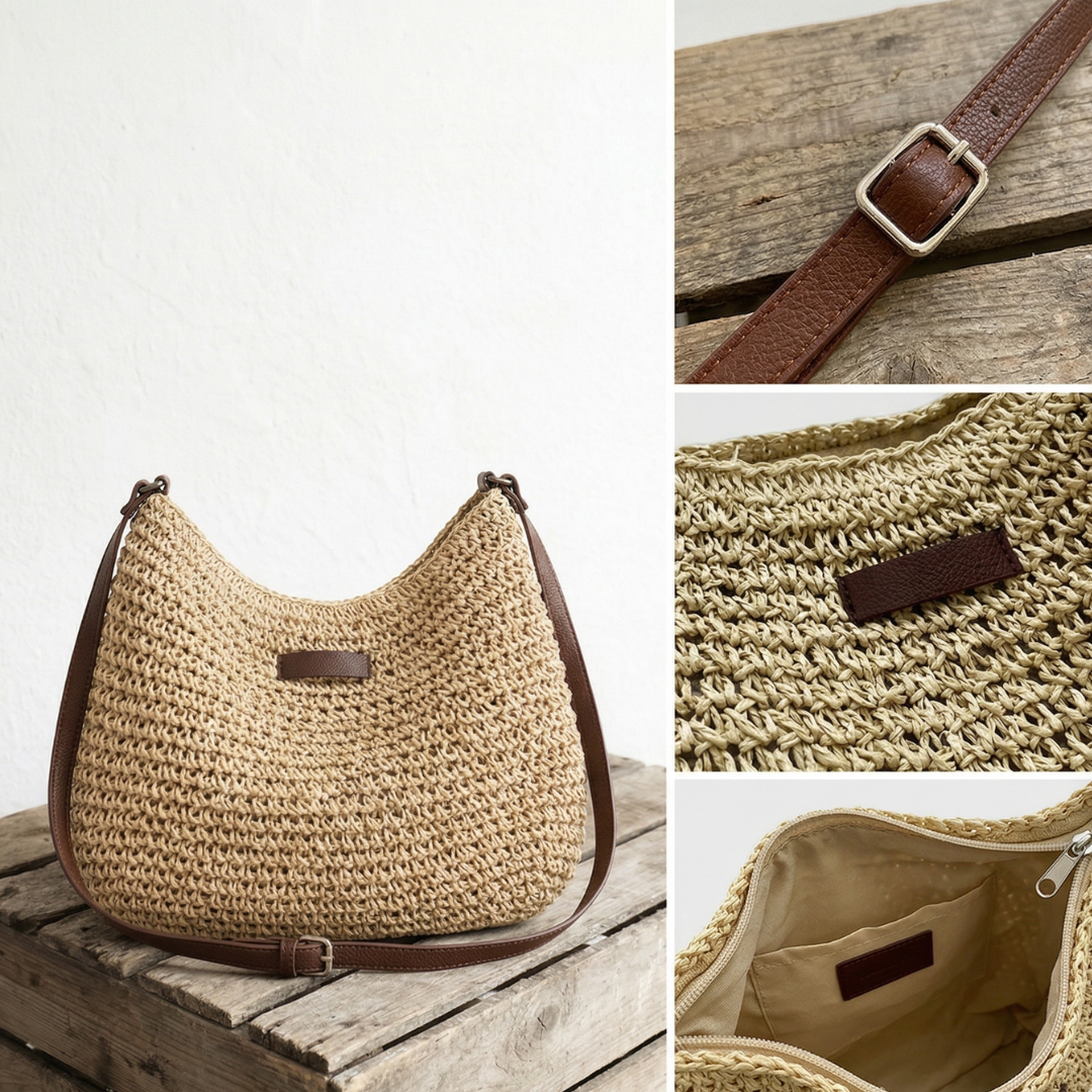 Rosa | Sommerliche Schultertasche