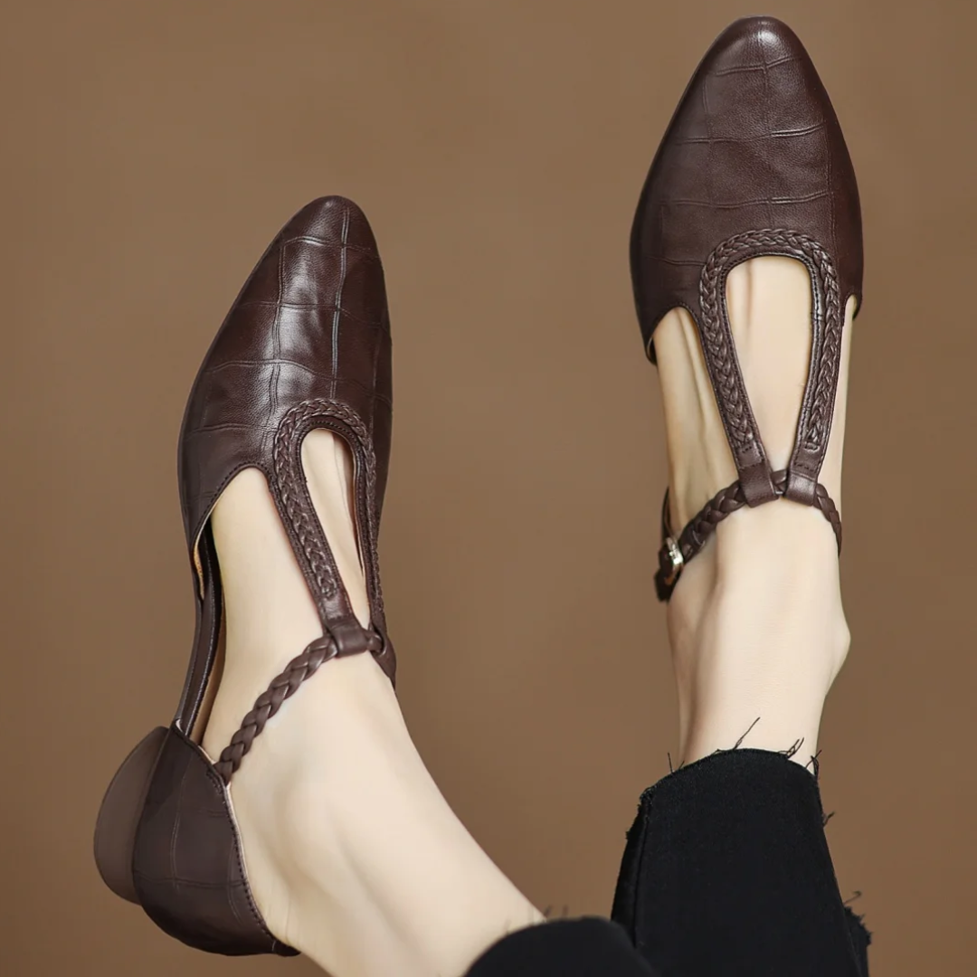 Gisela | Elegante Riemchen-Schuhe