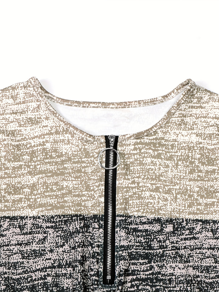 Kerstin | Elegantes Shirt mit Reißverschluss