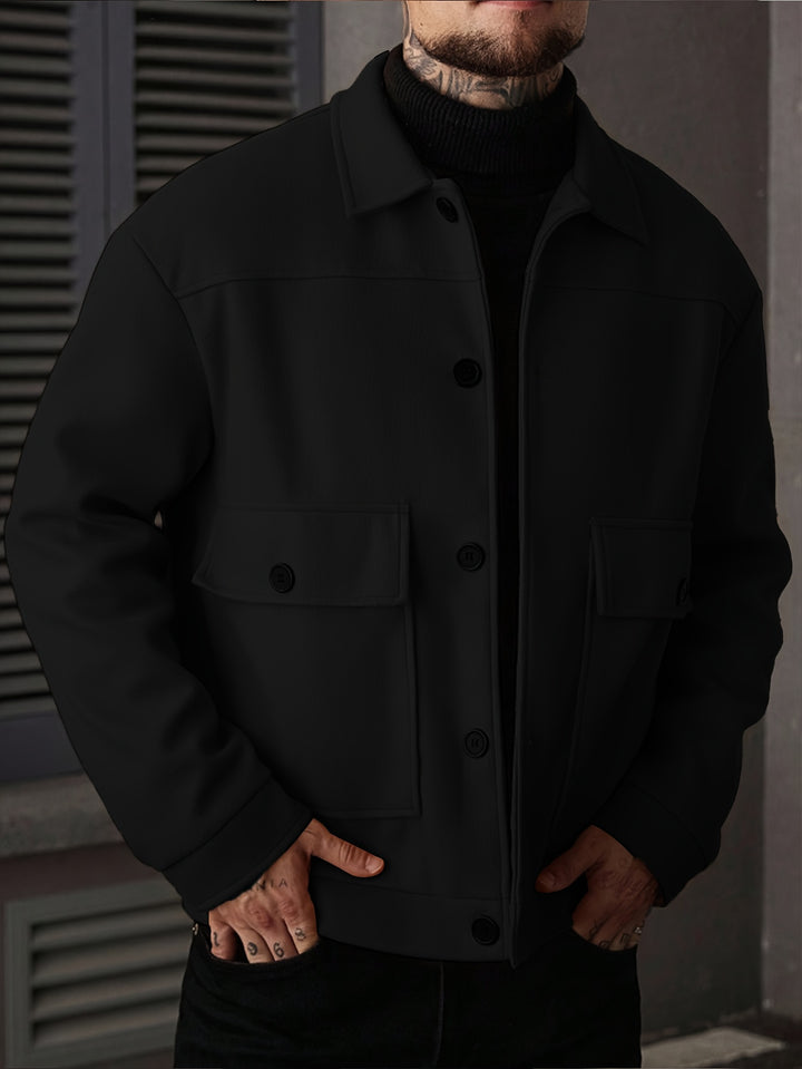 Christoph | Vielseitige Herrenjacke im Hemdstil