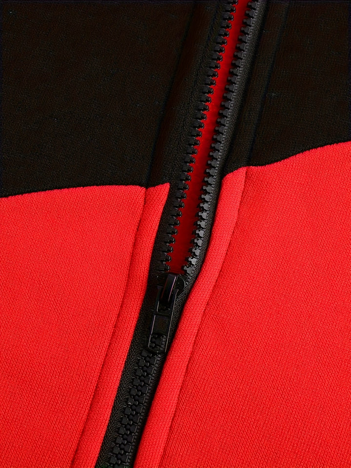 Rudolf | Sportliche Kapuzenjacke mit Reißverschluss