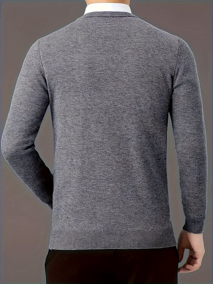 Jens | Klassischer V-Ausschnitt Pullover