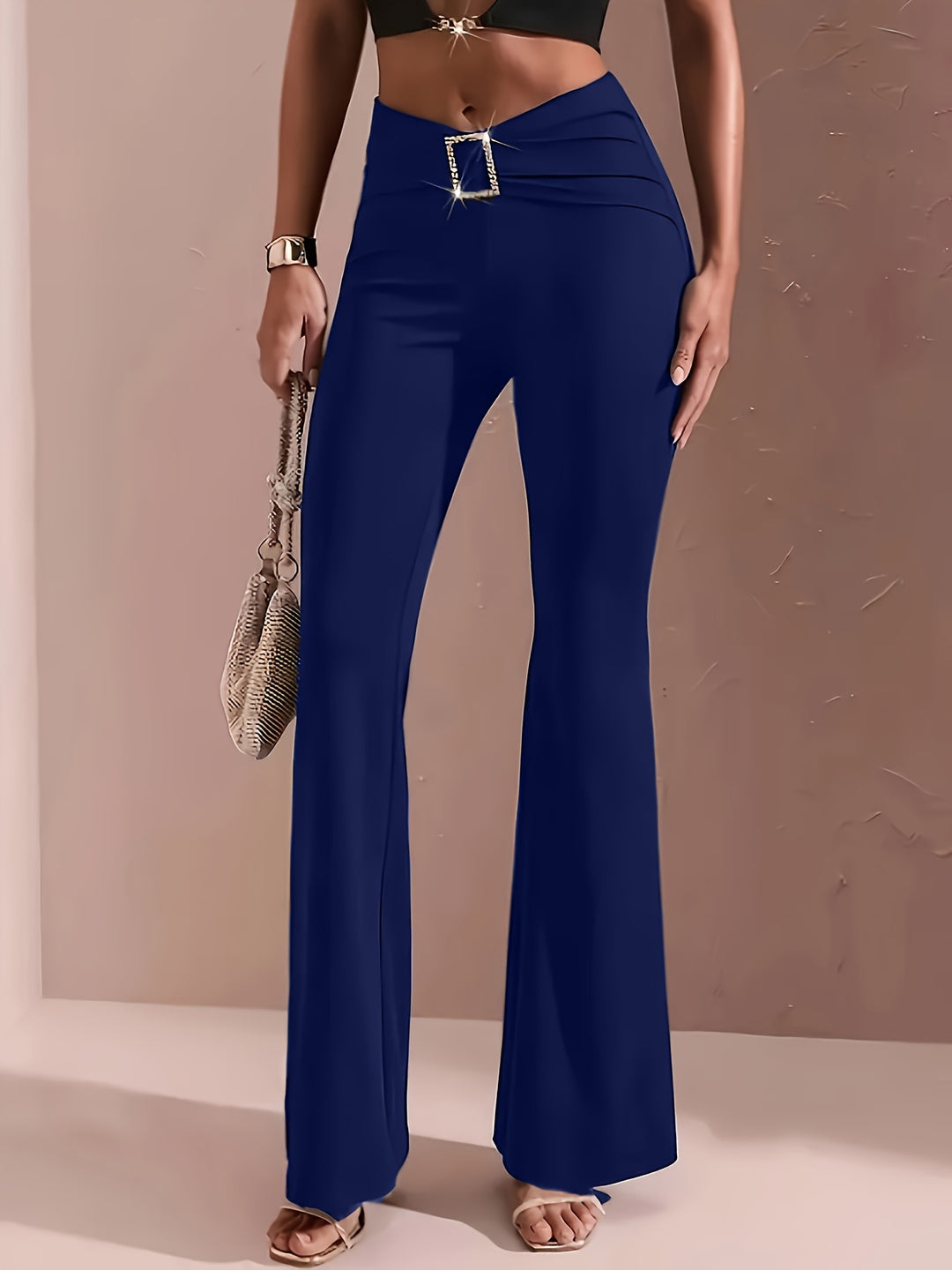 Nadine | Elegante Schlaghose mit hoher Taille