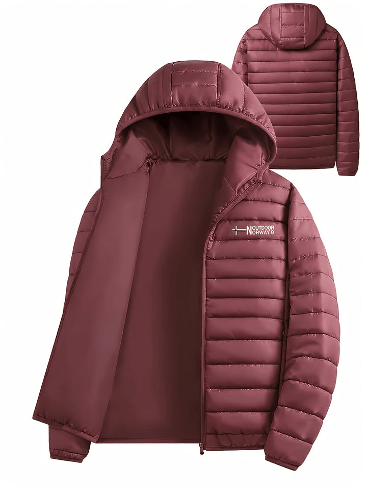 Gerrit | Wärmende Steppjacke mit Kapuze