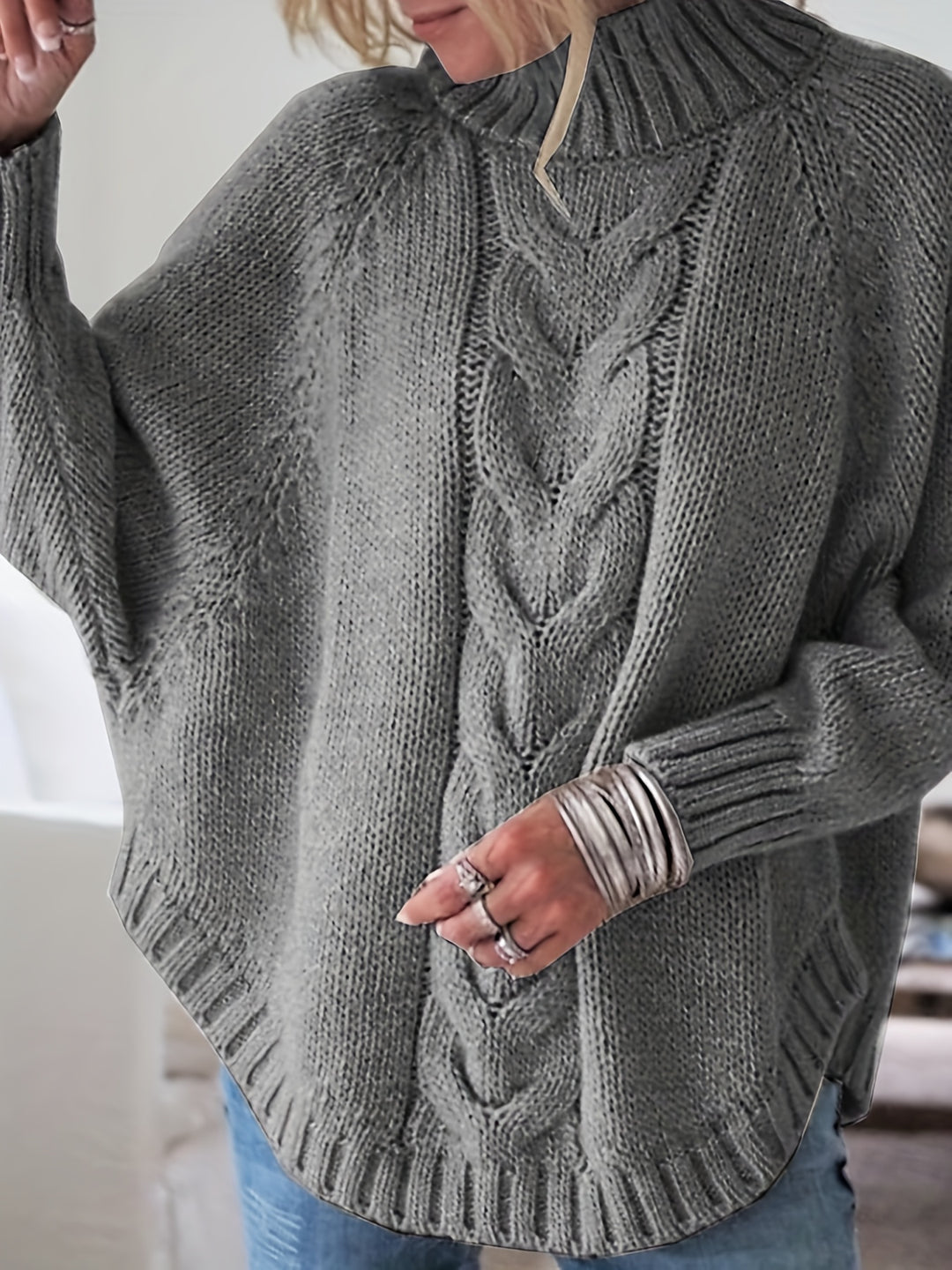 Silke | Kuscheliger Grobstrick-Pullover