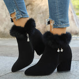 Gesine | Elegante Stiefeletten mit Blockabsatz
