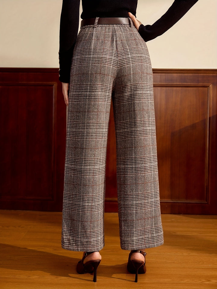 Heidi | Elegante karierte Hose