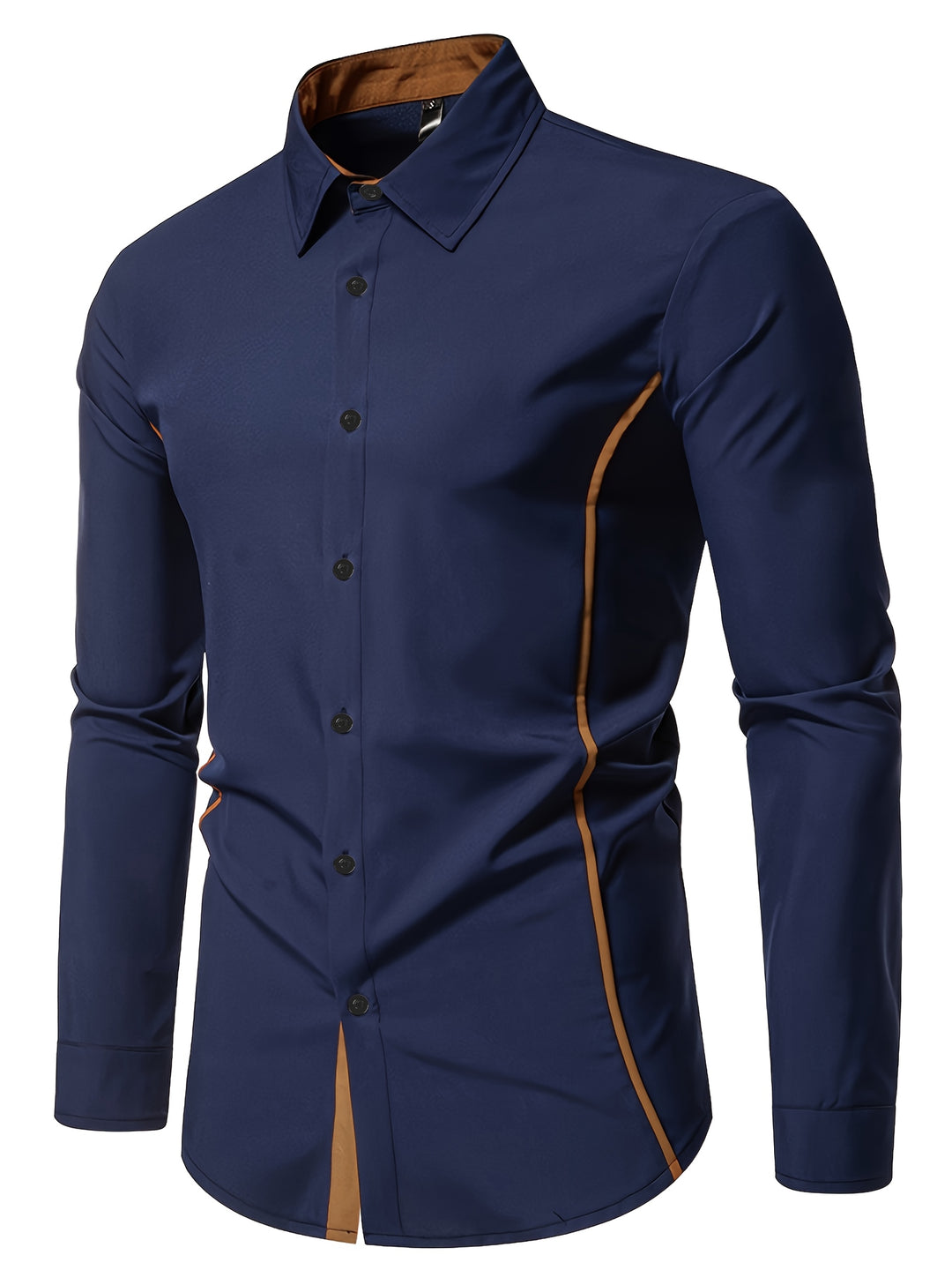 Detlef | Elegantes Kontrast-Hemd