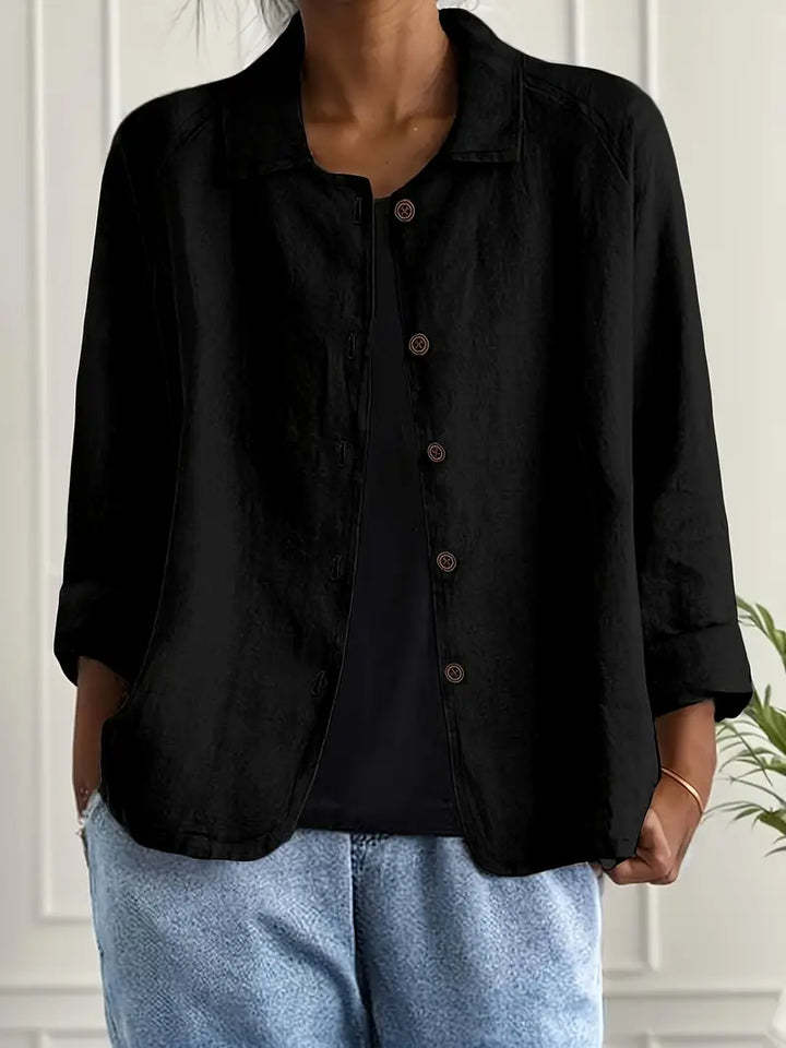 Renate | Leichte Knopfjacke für jeden Tag