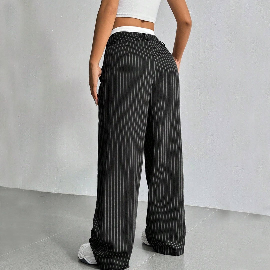Rosalinde | Elegante Nadelstreifen-Hose