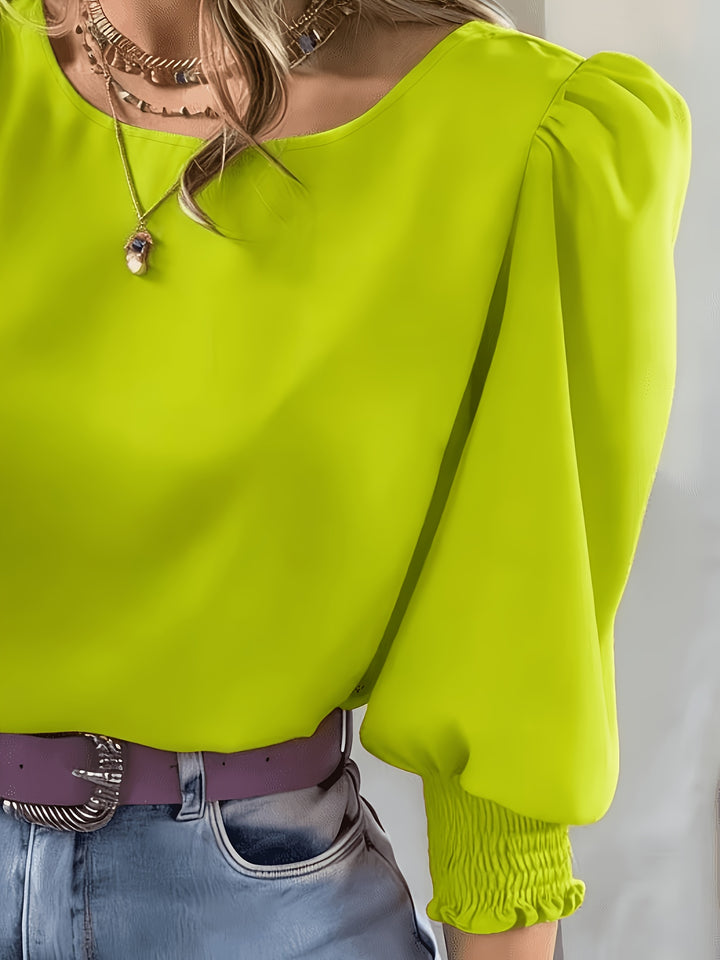 Adelina | Elegante Ballonarm-Bluse